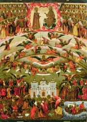 Freude aller Trauernden Jungfrau, 1707